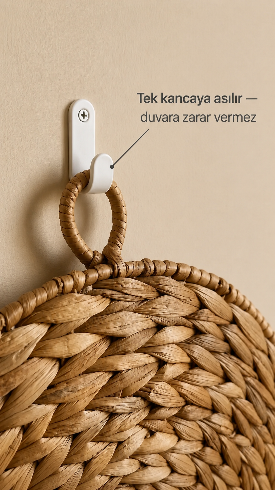 Miyavla™ Doğal Hasır Kedi Yuvası 🐾